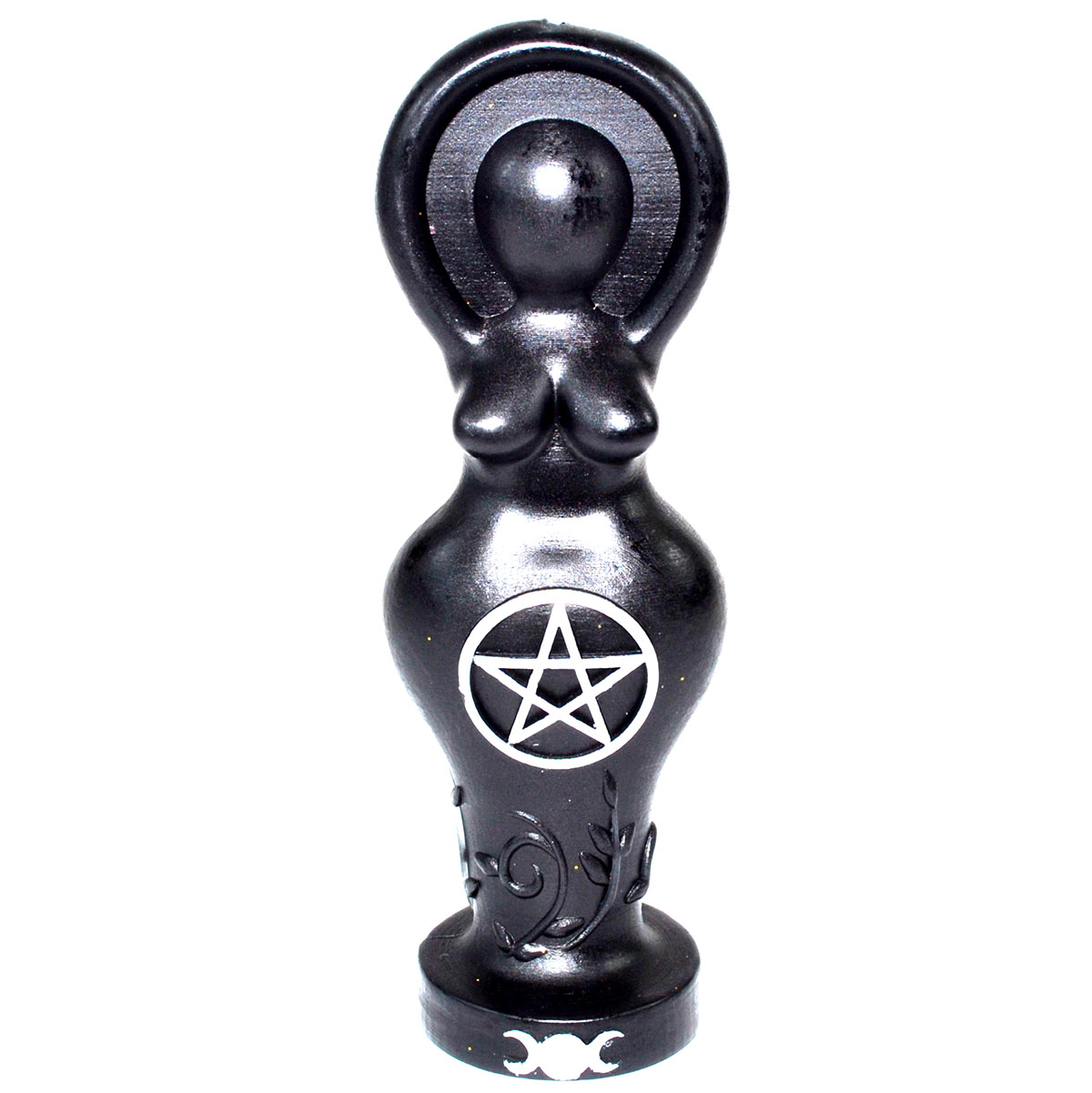 5 1/2" Black Goddess candle