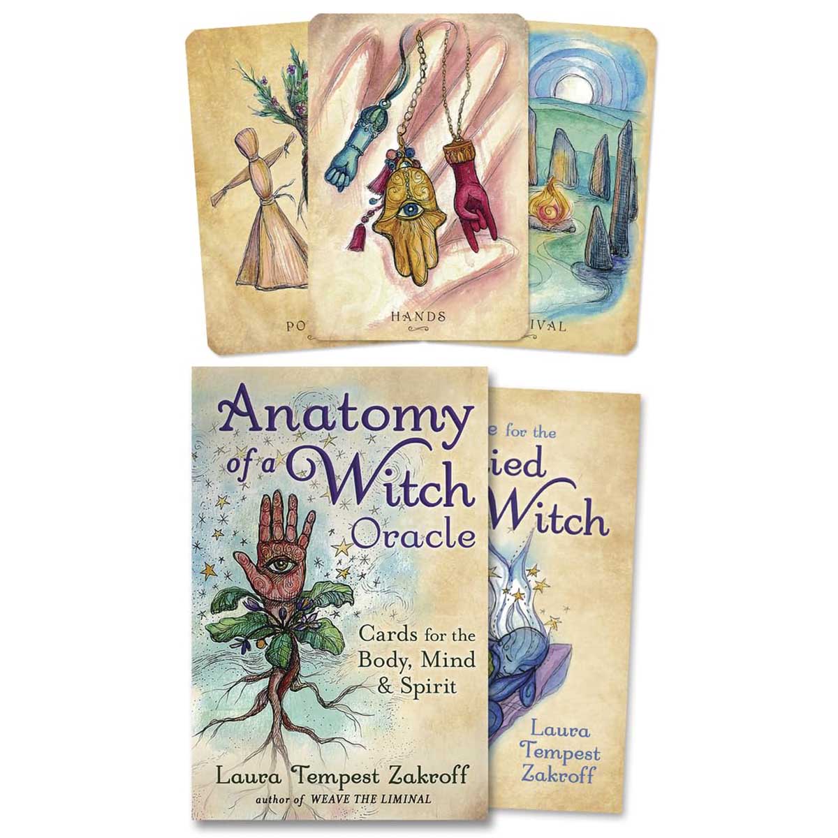 Anatomy of a Witch oracle by Laura Tempest Zakroff