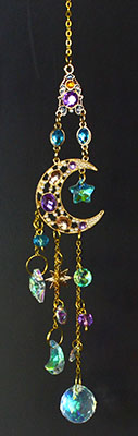 16"  Moon sun catcher