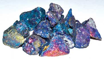 1 lb Chacopyrite untumbled stones Chip size