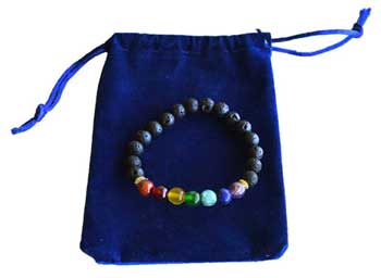 7th Chakra Rudraksha bracelet