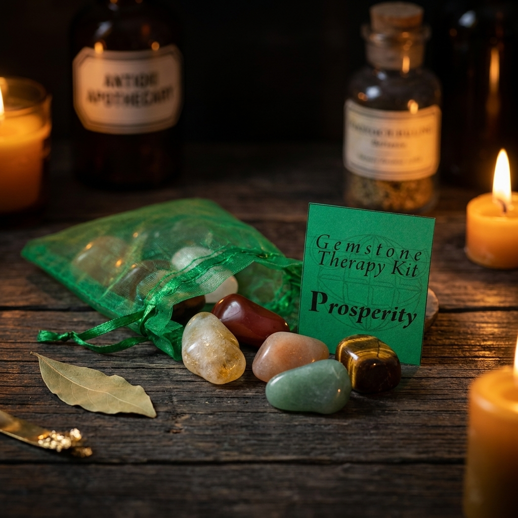 Prosperity gemstone therapy